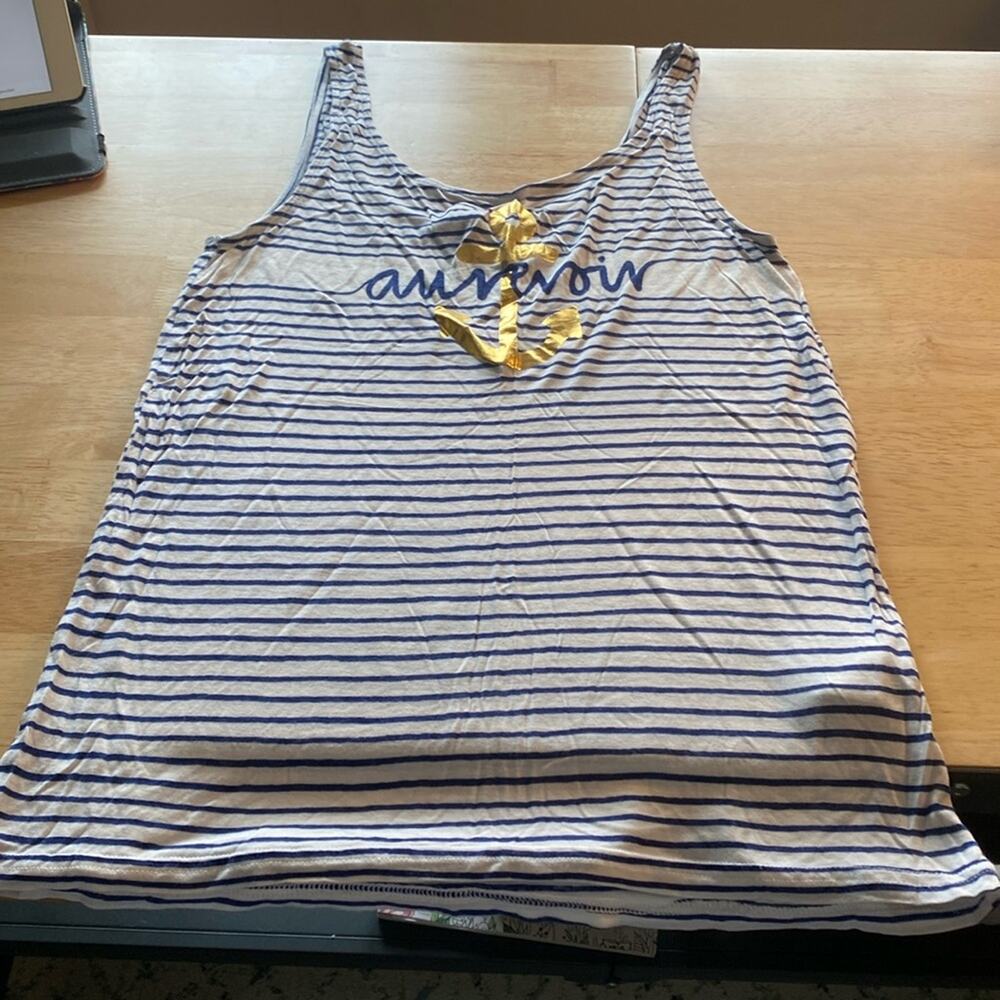 🔥 SALE!!  DIVIDED Au Revoir nautical tank